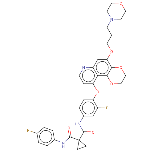 Chemical structure of BindingDB Monomer ID 563456