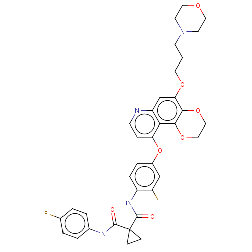 Chemical structure of BindingDB Monomer ID 563457