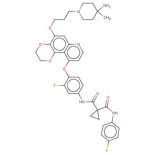 Chemical structure of BindingDB Monomer ID 563481