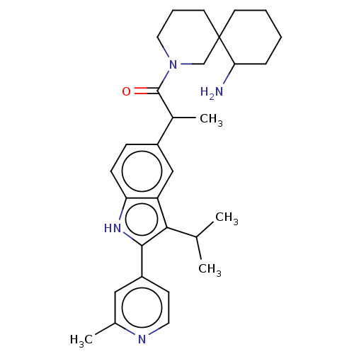 Chemical structure of BindingDB Monomer ID 568322