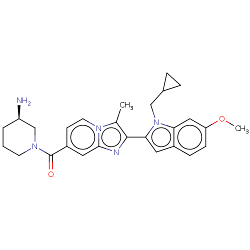 Chemical structure of BindingDB Monomer ID 568499
