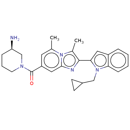 Chemical structure of BindingDB Monomer ID 568501