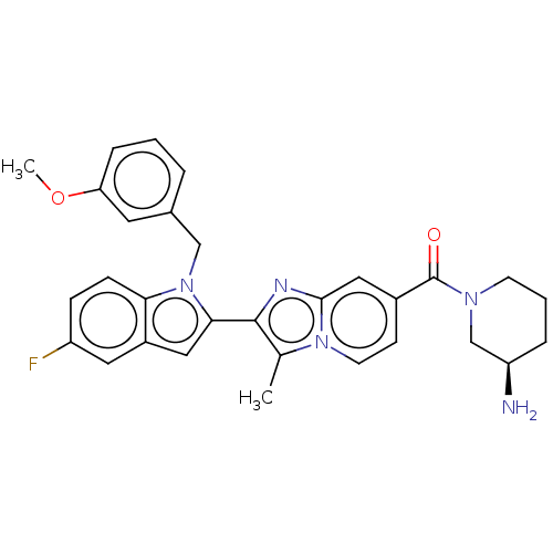 Chemical structure of BindingDB Monomer ID 568529