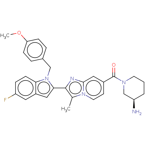 Chemical structure of BindingDB Monomer ID 568551