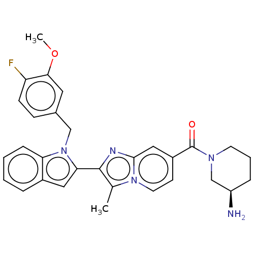 Chemical structure of BindingDB Monomer ID 568561