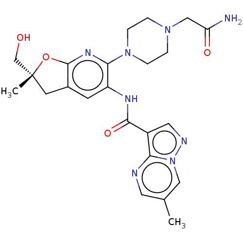 Chemical structure of BindingDB Monomer ID 570440
