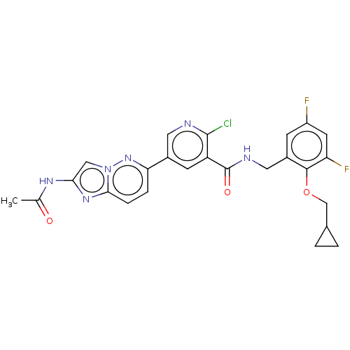 Chemical structure of BindingDB Monomer ID 571199