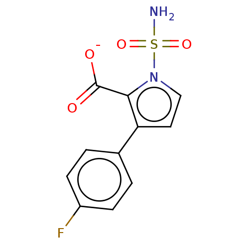 Chemical structure of BindingDB Monomer ID 574721