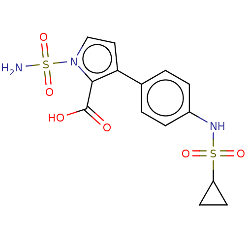 Chemical structure of BindingDB Monomer ID 574726