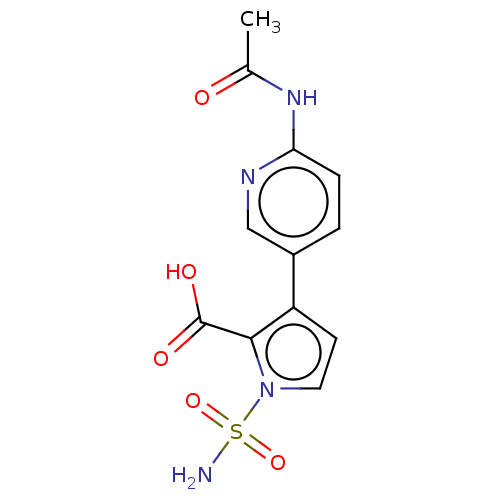 Chemical structure of BindingDB Monomer ID 574727