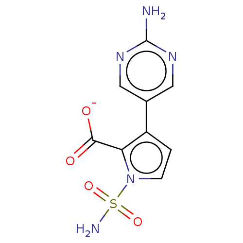 Chemical structure of BindingDB Monomer ID 574728