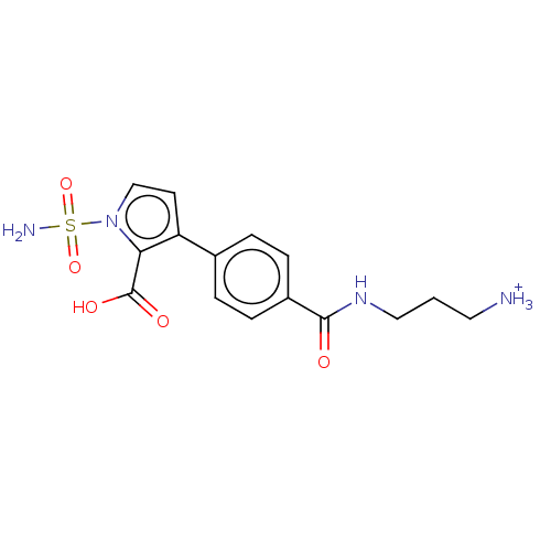 Chemical structure of BindingDB Monomer ID 574735