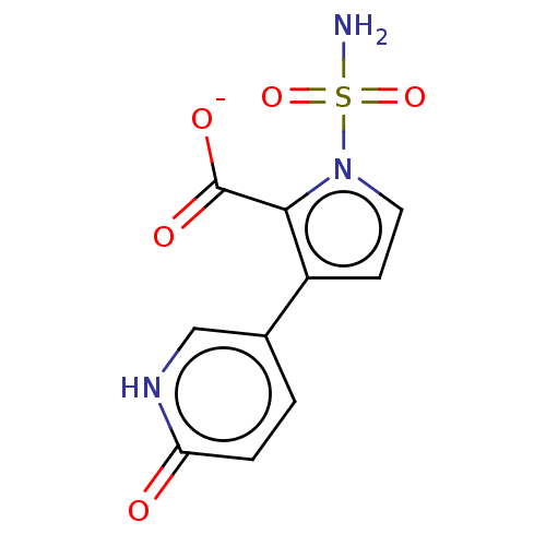 Chemical structure of BindingDB Monomer ID 574736