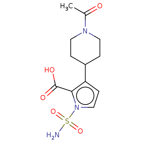 Chemical structure of BindingDB Monomer ID 574738