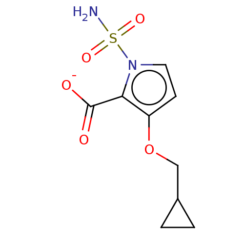 Chemical structure of BindingDB Monomer ID 574741
