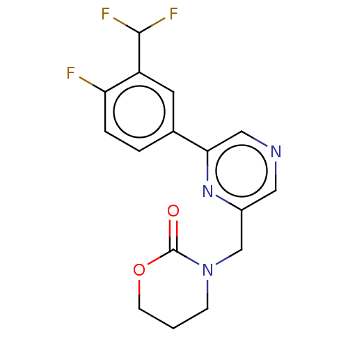 Chemical structure of BindingDB Monomer ID 575374