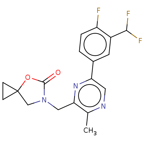 Chemical structure of BindingDB Monomer ID 575375