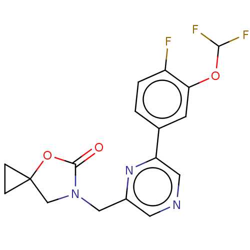 Chemical structure of BindingDB Monomer ID 575381