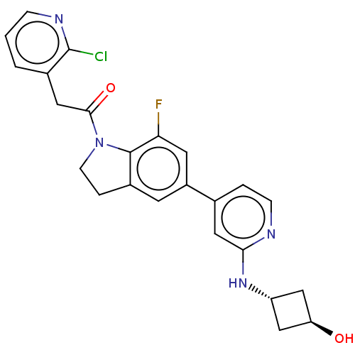 Chemical structure of BindingDB Monomer ID 575762
