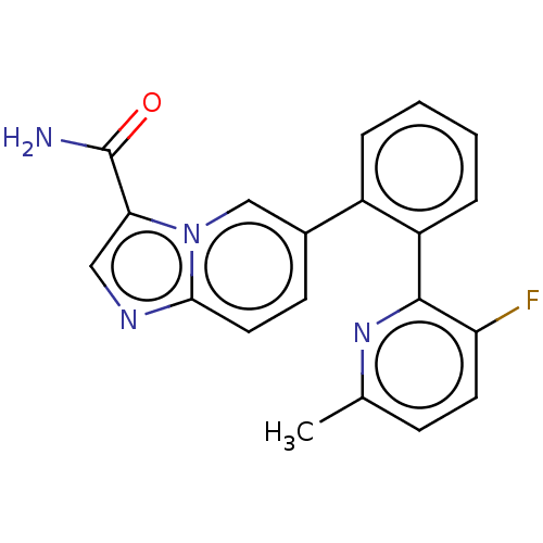 Chemical structure of BindingDB Monomer ID 575821