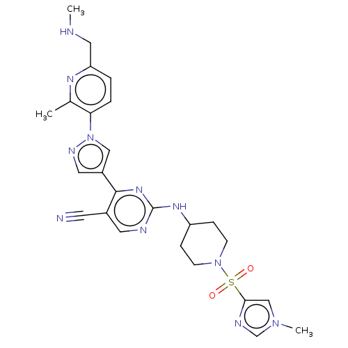Chemical structure of BindingDB Monomer ID 576804