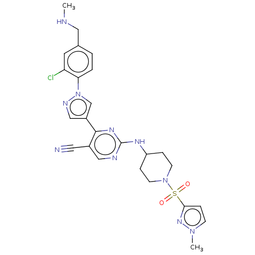 Chemical structure of BindingDB Monomer ID 576820
