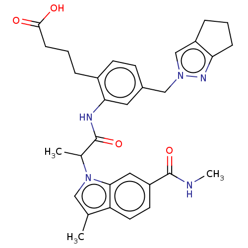 Chemical structure of BindingDB Monomer ID 578744