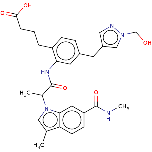 Chemical structure of BindingDB Monomer ID 578776