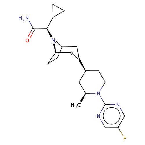 Chemical structure of BindingDB Monomer ID 579110