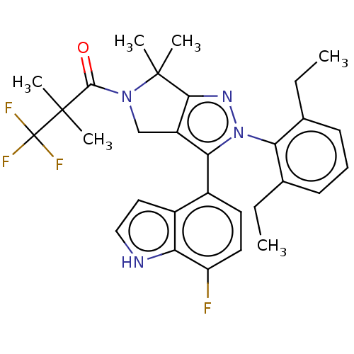 Chemical structure of BindingDB Monomer ID 579143