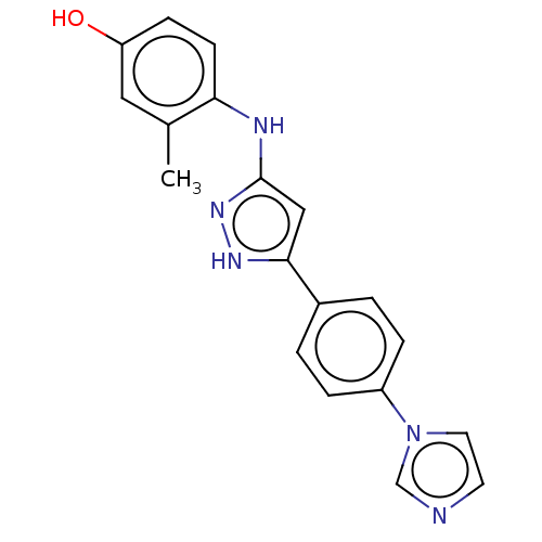 Chemical structure of BindingDB Monomer ID 579692