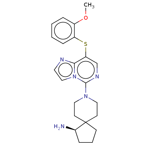 Chemical structure of BindingDB Monomer ID 580214