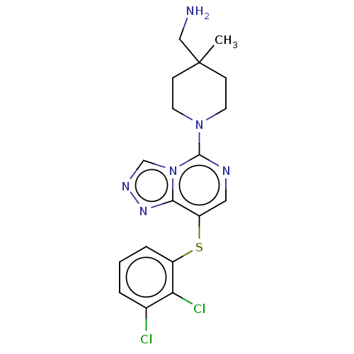 Chemical structure of BindingDB Monomer ID 580291