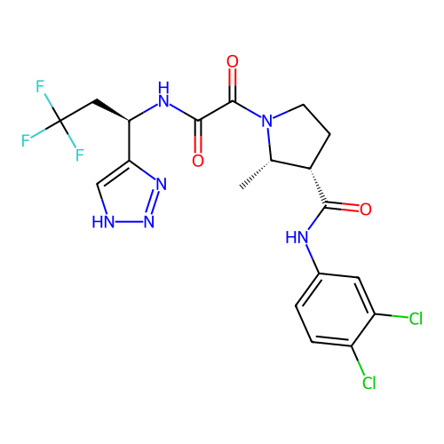 Chemical structure of BindingDB Monomer ID 580417