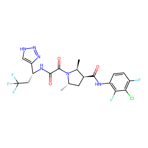 Chemical structure of BindingDB Monomer ID 580445