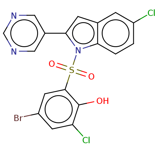 Chemical structure of BindingDB Monomer ID 580509