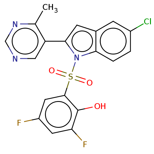 Chemical structure of BindingDB Monomer ID 580610