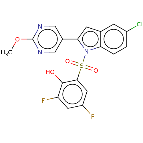 Chemical structure of BindingDB Monomer ID 580633