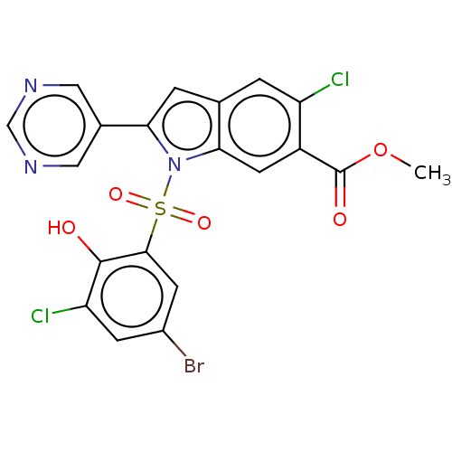 Chemical structure of BindingDB Monomer ID 580648