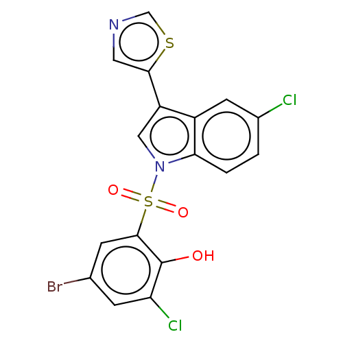 Chemical structure of BindingDB Monomer ID 580654