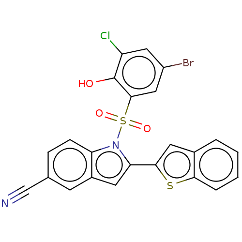 Chemical structure of BindingDB Monomer ID 580656