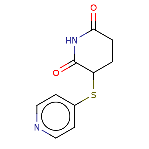 Chemical structure of BindingDB Monomer ID 581740