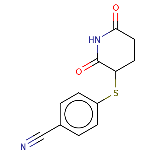 Chemical structure of BindingDB Monomer ID 581745