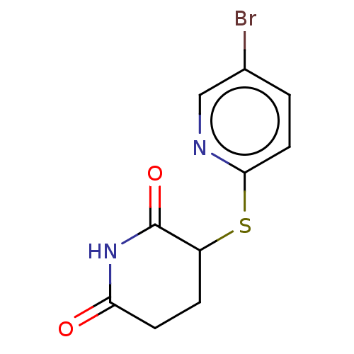 Chemical structure of BindingDB Monomer ID 581781