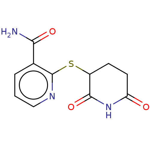 Chemical structure of BindingDB Monomer ID 581820