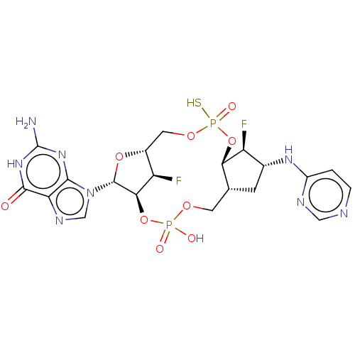 Chemical structure of BindingDB Monomer ID 588555