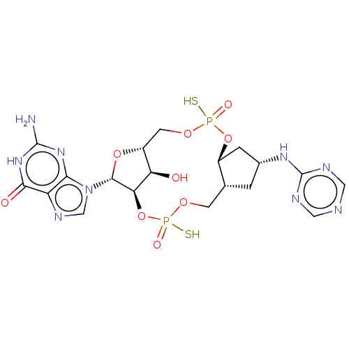 Chemical structure of BindingDB Monomer ID 588596