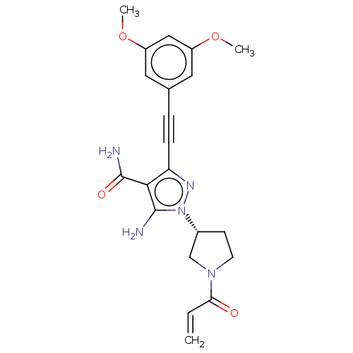 Chemical structure of BindingDB Monomer ID 592199