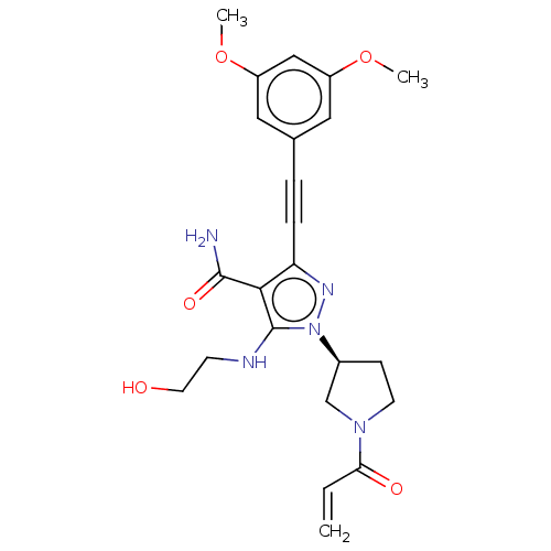 Chemical structure of BindingDB Monomer ID 592214