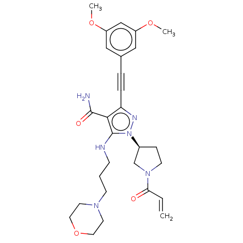Chemical structure of BindingDB Monomer ID 592215